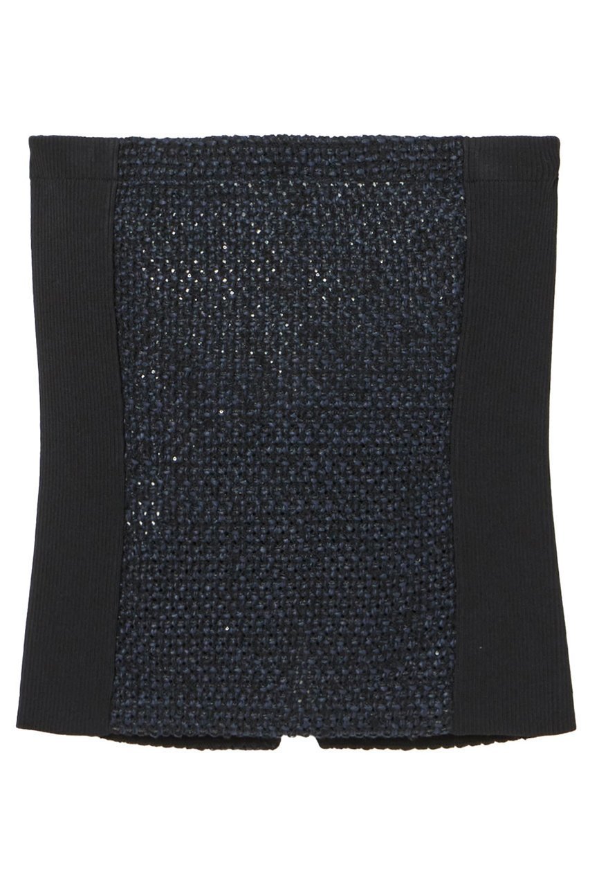 【アナイ/ANAYI】のカラミツイードチューブトップ 人気、トレンドファッション・服の通販 founy(ファニー) 　ファッション　Fashion　レディースファッション　Fashion for Women　アウター　Coat / Outerwear Collection　レディースジャケット・軽アウター　Jackets　おすすめ　Recommended / Our Picks　ジャケット　Jacket, Outerwear　スパンコール　Sequins, Sequin Embellishment　チューブ　Tube, Tube Top　ツイード　Twill, Twill Weave　トレンド　Trend, Trending Now　ビスチェ　Bustier, Corset Top　ブルゾン　Blouson, Bomber Jacket　ベスト　Vest, Waistcoat　メッシュ　Mesh, Net Fabric　エレガント 上品　Elegant　再入荷　Restock / Back in Stock　other-2|ID: prp329100004608112 ipo3291000000035053260