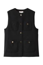 【アナイ/ANAYI】のインレーツィード4ポケットジレ 人気、トレンドファッション・服の通販 founy(ファニー) ファッション Fashion レディースファッション Fashion for Women アウター Coat / Outerwear Collection レディースジャケット・軽アウター Jackets インナー Innerwear ジャケット Jacket, Outerwear ツイード/ツィード Choker, Choker Necklace ベスト Vest, Waistcoat ポケット Pocket, Pocket Detail ロング Long, Long-Length thumbnail ブラック|ID: prp329100004608114 ipo3291000000036139417