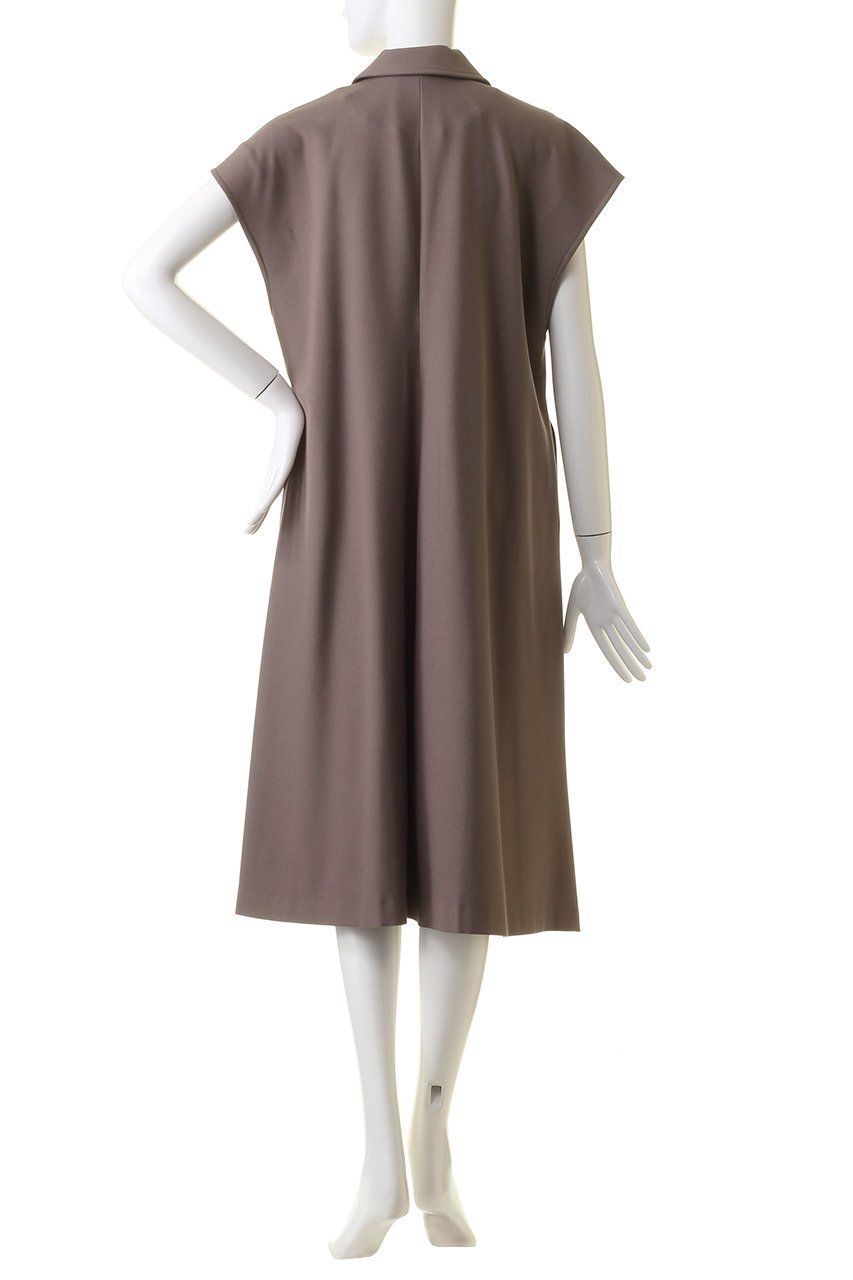 【ミディウミソリッド/MIDIUMISOLID】のtailored gilet OP ワンピース 人気、トレンドファッション・服の通販 founy(ファニー) 　ファッション　Fashion　レディースファッション　Fashion for Women　アウター　Coat / Outerwear Collection　ワンピース　Dresses　チュニック　Tunic Tops & Dresses　チュニック　Tunic, Long Top　パーティ　Party, Party Style　フレア　Flare, Flared　ロング　Long, Long-Length　other-4|ID: prp329100004608121 ipo3291000000034969504