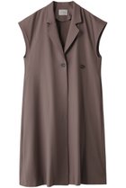 【ミディウミソリッド/MIDIUMISOLID】のtailored gilet OP ワンピース brown|ID: prp329100004608121 ipo3291000000035510847
