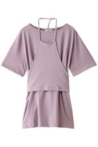 【クラネ/CLANE】のHALTER BUSTIER SET TEE/Tシャツ PURPLE|ID: prp329100004608122 ipo3291000000032922615