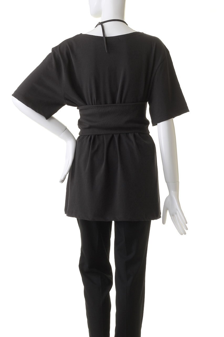 【クラネ/CLANE】のHALTER BUSTIER SET TEE/Tシャツ 人気、トレンドファッション・服の通販 founy(ファニー) 　ファッション　Fashion　レディースファッション　Fashion for Women　トップス・カットソー　Cut & Sew Tops　シャツ・ブラウス・オフィスカジュアル　Elegant Blouses & Button-Ups　ロングTシャツ・Tシャツ　Longline T-Shirts & Tees　カットソー・ベーシックTシャツ　Cut-and-Sewn Tops / Stretch Tees & Basics　ビスチェ　Bustiers & Corset Tops / Layered Bustier Style　ショート　Short, Short Length　スリーブ　Sleeve, Long Sleeve / Short Sleeve　夏　Summer　other-4|ID: prp329100004608122 ipo3291000000035551559