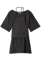 【クラネ/CLANE】のHALTER BUSTIER SET TEE/Tシャツ CHARCOAL GRAY|ID: prp329100004608122 ipo3291000000035907941