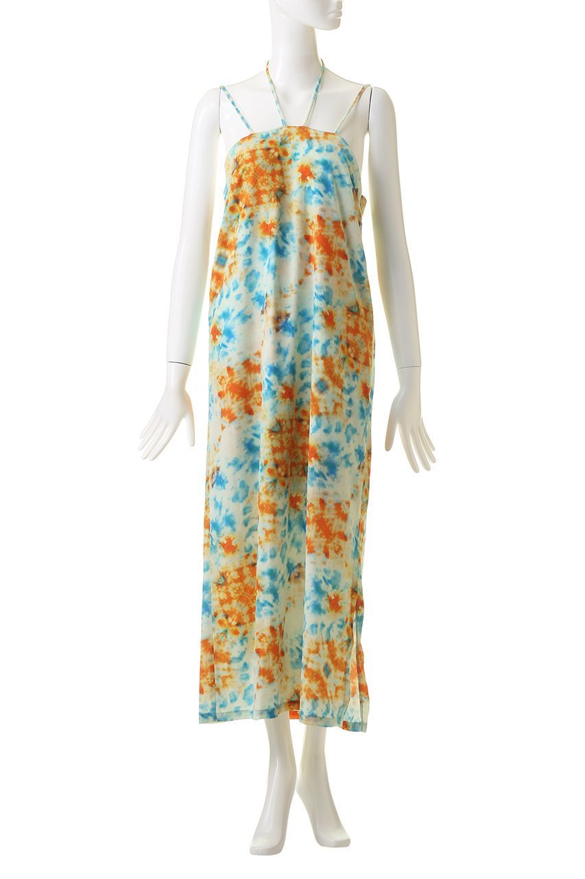 【ランバン オン ブルー/LANVIN en Bleu】のKaleidoscopeプリントキャミワンピース 人気、トレンドファッション・服の通販 founy(ファニー) 　ファッション　Fashion　レディースファッション　Fashion for Women　ワンピース　Dresses　キャミソールワンピース　Camisole Dresses　チュニック　Tunic Tops & Dresses　カットソー　Cut and Sewn Top　タンク　Tank Top, Sleeveless Top　チュニック　Tunic, Long Top　フェミニン　Feminine, Girly　プリント　Print, Printed Pattern　マキシ　Maxi, Full Length　ロング　Long, Long-Length　other-2|ID: prp329100004608125 ipo3291000000032923013