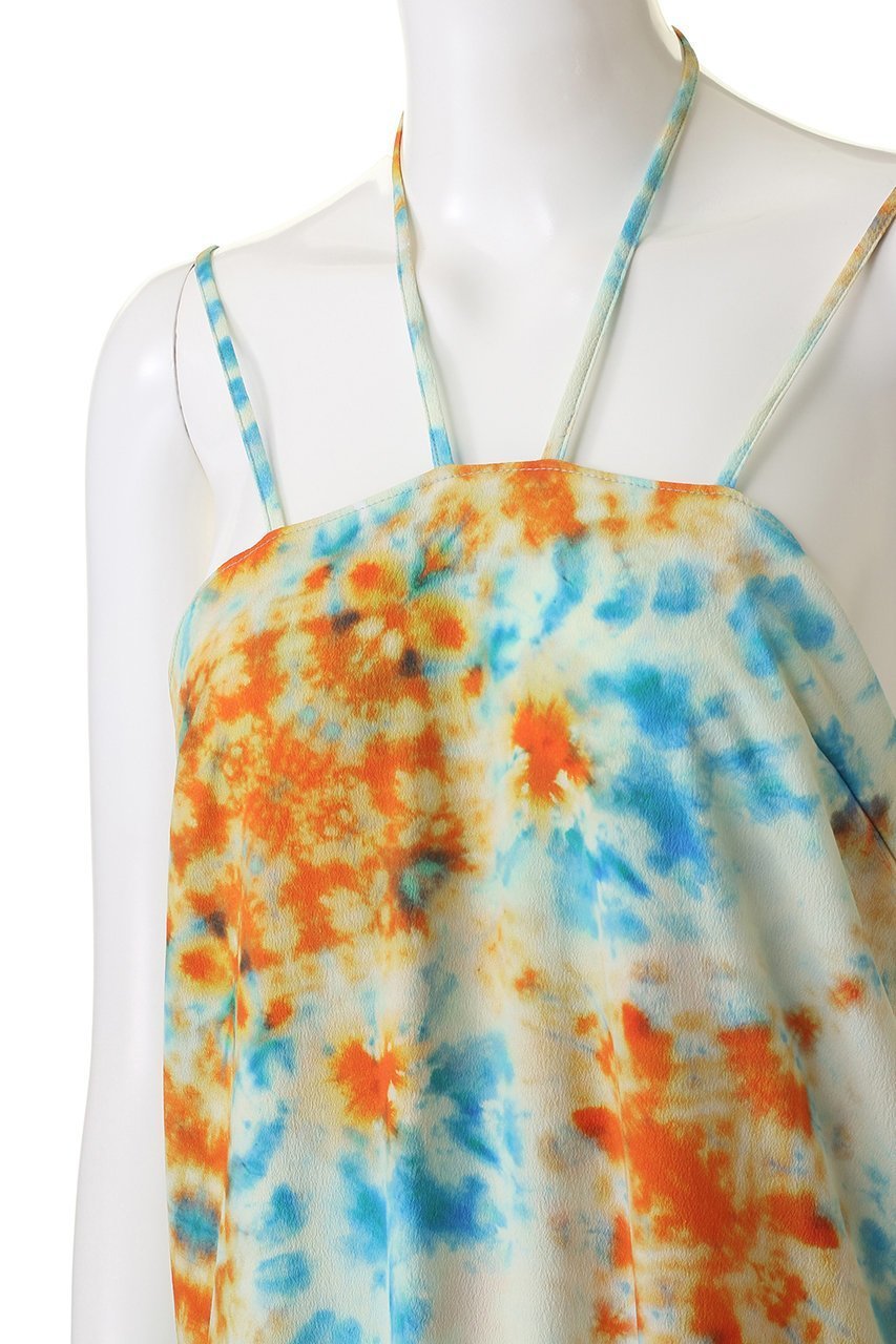 【ランバン オン ブルー/LANVIN en Bleu】のKaleidoscopeプリントキャミワンピース 人気、トレンドファッション・服の通販 founy(ファニー) 　ファッション　Fashion　レディースファッション　Fashion for Women　ワンピース　Dresses　キャミソールワンピース　Camisole Dresses　チュニック　Tunic Tops & Dresses　カットソー　Cut and Sewn Top　タンク　Tank Top, Sleeveless Top　チュニック　Tunic, Long Top　フェミニン　Feminine, Girly　プリント　Print, Printed Pattern　マキシ　Maxi, Full Length　ロング　Long, Long-Length　other-5|ID: prp329100004608125 ipo3291000000032923036