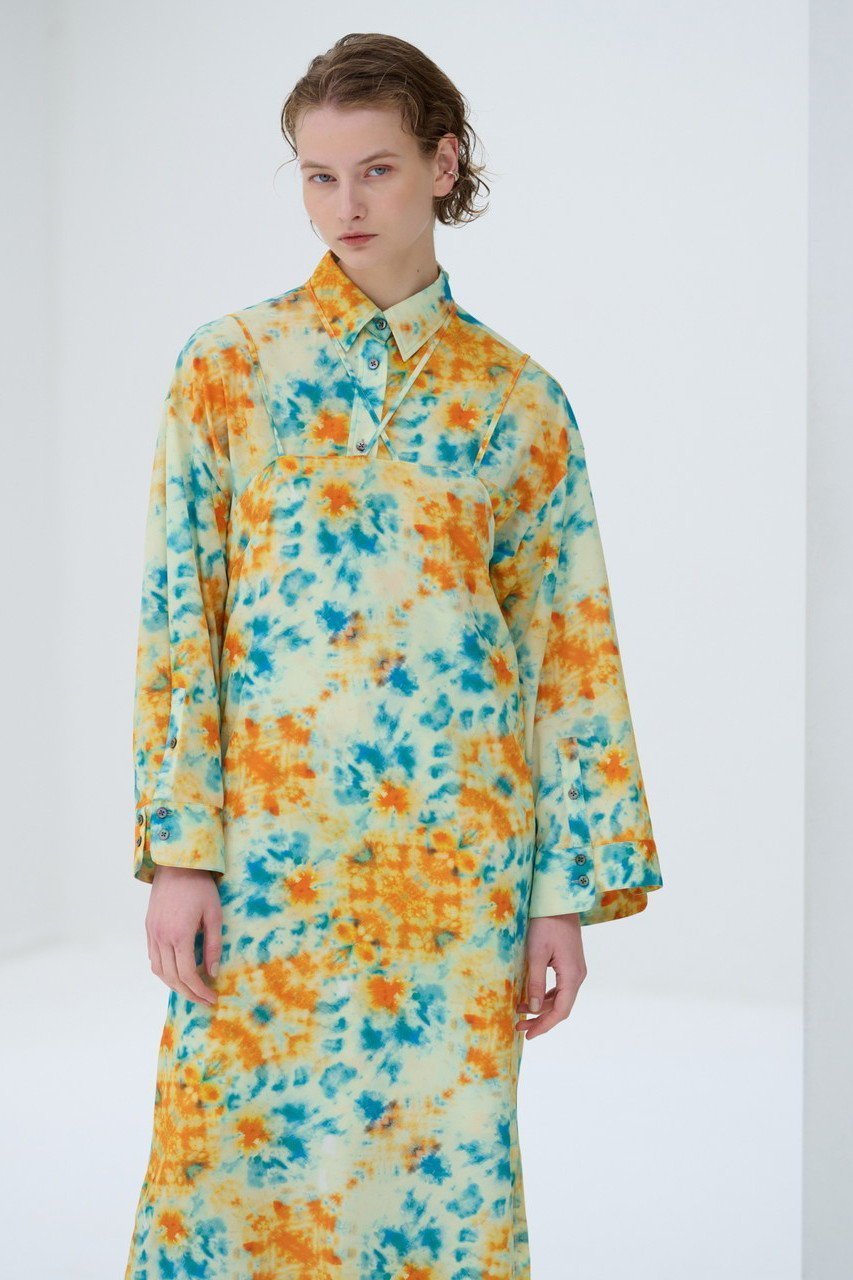【ランバン オン ブルー/LANVIN en Bleu】のKaleidoscopeプリントキャミワンピース 人気、トレンドファッション・服の通販 founy(ファニー) 　ファッション　Fashion　レディースファッション　Fashion for Women　ワンピース　Dresses　キャミソールワンピース　Camisole Dresses　チュニック　Tunic Tops & Dresses　カットソー　Cut and Sewn Top　タンク　Tank Top, Sleeveless Top　チュニック　Tunic, Long Top　フェミニン　Feminine, Girly　プリント　Print, Printed Pattern　マキシ　Maxi, Full Length　ロング　Long, Long-Length　other-7|ID: prp329100004608125 ipo3291000000032923053