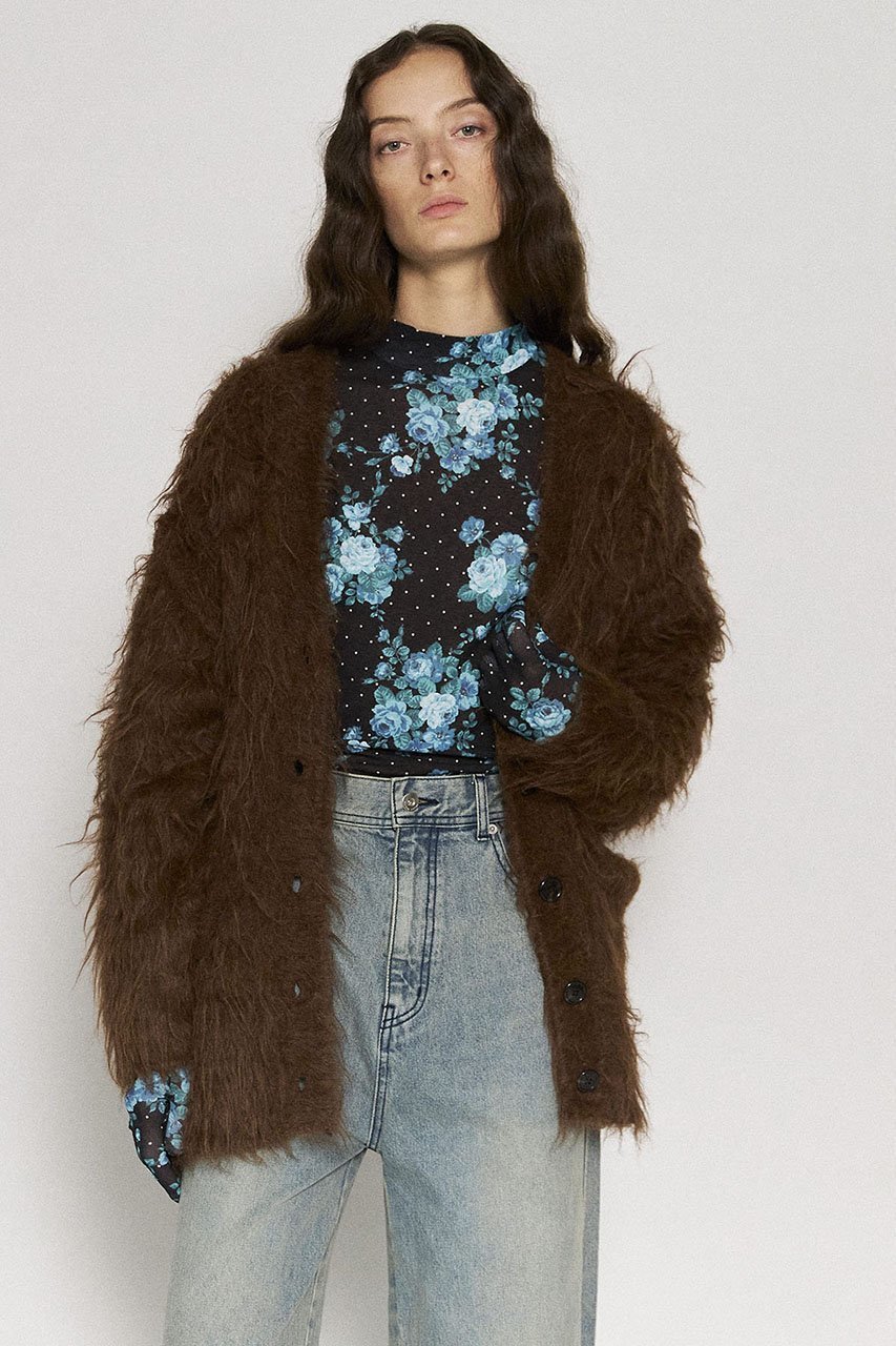 【メゾンスペシャル/MAISON SPECIAL】のFluffy Shaggy Knit Cardigan/フラッフィーシャギーカーディガン 人気、トレンドファッション・服の通販 founy(ファニー) 　ファッション　Fashion　レディースファッション　Fashion for Women　トップス・カットソー　Cut & Sew Tops　ニット　Knit Tops & Sweaters　カーディガン・羽織り　Layered Style Cardigans　インナー　Innerwear　秋　Autumn　カーディガン　Cardigan, Knitwear　定番　Standard, Basic Item　ポケット　Pocket, Pocket Detail　冬　Winter / This Winter　other-7|ID: prp329100004608129 ipo3291000000032923225
