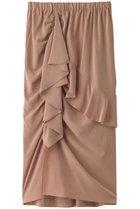 【マルティニーク/martinique】のラッフルギャザースカート 人気、トレンドファッション・服の通販 founy(ファニー) ファッション Fashion レディースファッション Fashion for Women スカート Skirts ロングスカート Long Skirts / Maxi & Midi Skirts パーティ Party, Party Style ロング Long, Long-Length エレガント 上品 Elegant thumbnail ピンク|ID: prp329100004608134 ipo3291000000035042698