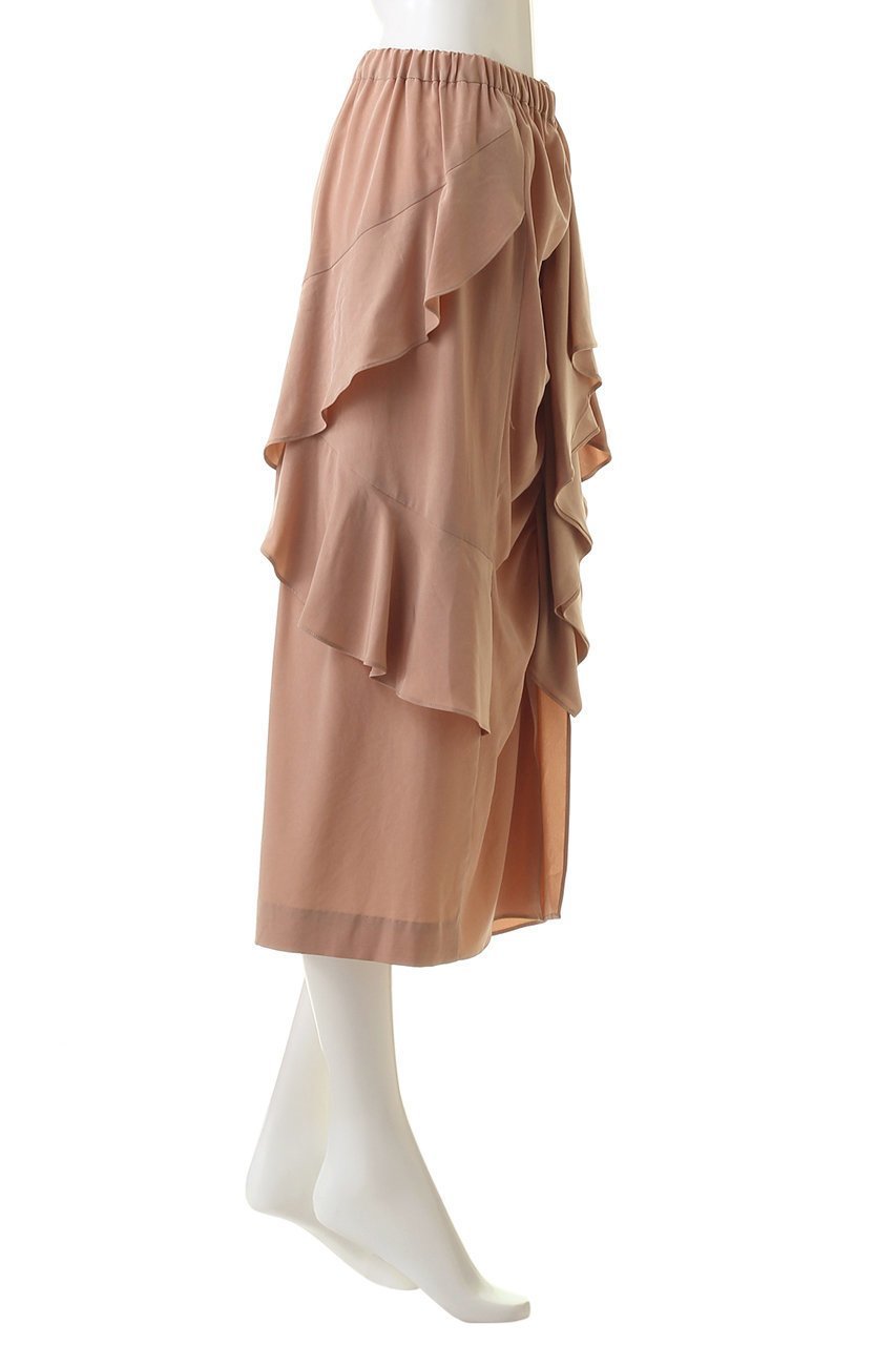 【マルティニーク/martinique】のラッフルギャザースカート 人気、トレンドファッション・服の通販 founy(ファニー) 　ファッション　Fashion　レディースファッション　Fashion for Women　スカート　Skirts　ロングスカート　Long Skirts / Maxi & Midi Skirts　パーティ　Party, Party Style　ロング　Long, Long-Length　エレガント 上品　Elegant　other-3|ID: prp329100004608134 ipo3291000000035042700