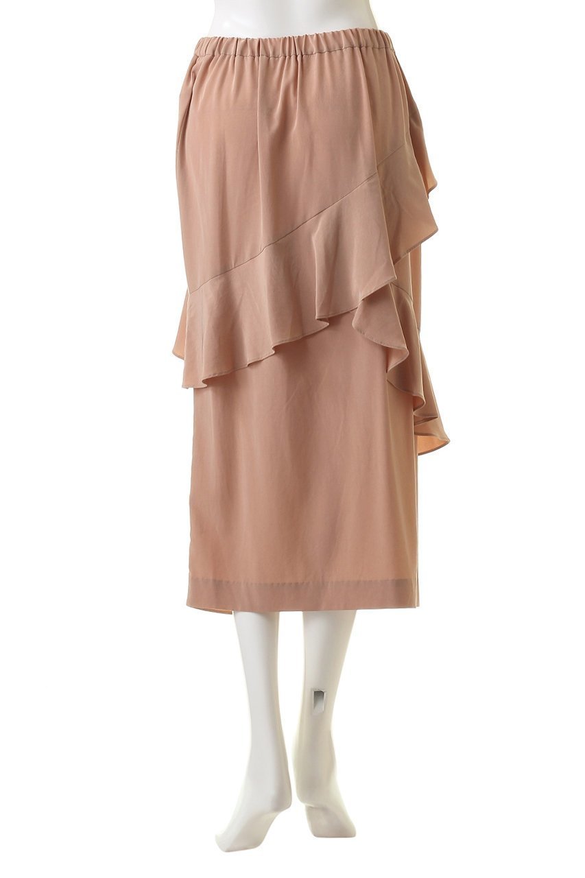 【マルティニーク/martinique】のラッフルギャザースカート 人気、トレンドファッション・服の通販 founy(ファニー) 　ファッション　Fashion　レディースファッション　Fashion for Women　スカート　Skirts　ロングスカート　Long Skirts / Maxi & Midi Skirts　パーティ　Party, Party Style　ロング　Long, Long-Length　エレガント 上品　Elegant　other-4|ID: prp329100004608134 ipo3291000000035042701