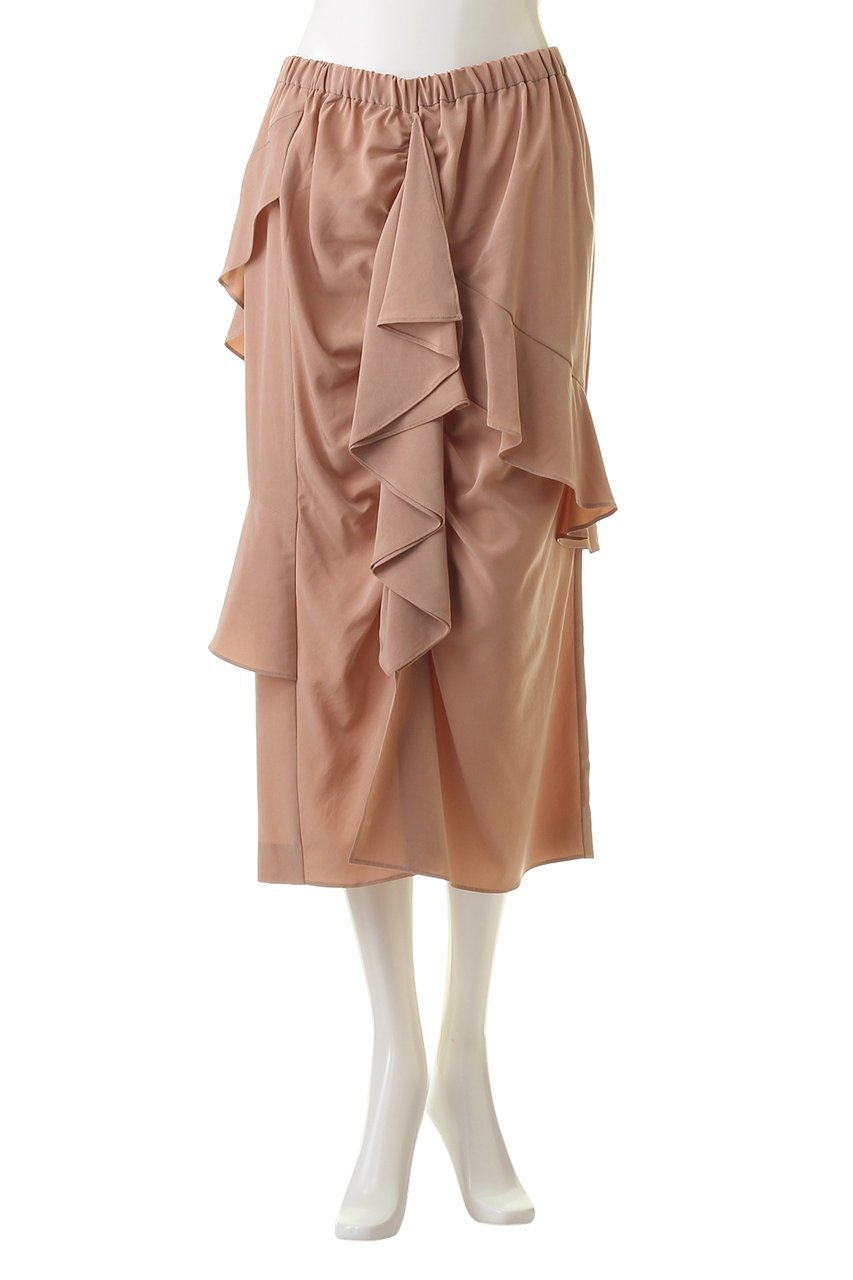 【マルティニーク/martinique】のラッフルギャザースカート 人気、トレンドファッション・服の通販 founy(ファニー) ファッション Fashion レディースファッション Fashion for Women スカート Skirts ロングスカート Long Skirts / Maxi & Midi Skirts パーティ Party, Party Style ロング Long, Long-Length エレガント 上品 Elegant other-2|ID: prp329100004608134 ipo3291000000036079468