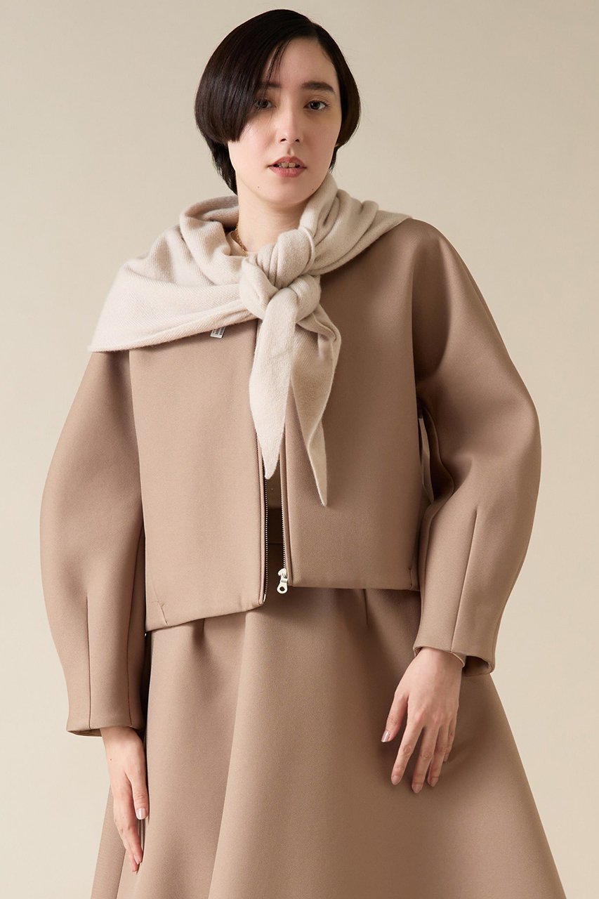 【マルティニーク/martinique】のボンディングジャケット(セットアップ可) インテリア・キッズ・メンズ・レディースファッション・服の通販 founy(ファニー) 　ファッション　Fashion　レディースファッション　Fashion for Women　アウター　Coat / Outerwear Collection　レディースジャケット・軽アウター　Jackets　おすすめ　Recommended / Our Picks　ジャケット　Jacket, Outerwear　セットアップ　Set-Up, Coordinated Outfit　ボンディング　Bonding, Bonded Fabric　再入荷　Restock / Back in Stock　ベージュ|ID: prp329100004608139 ipo3291000000035041022