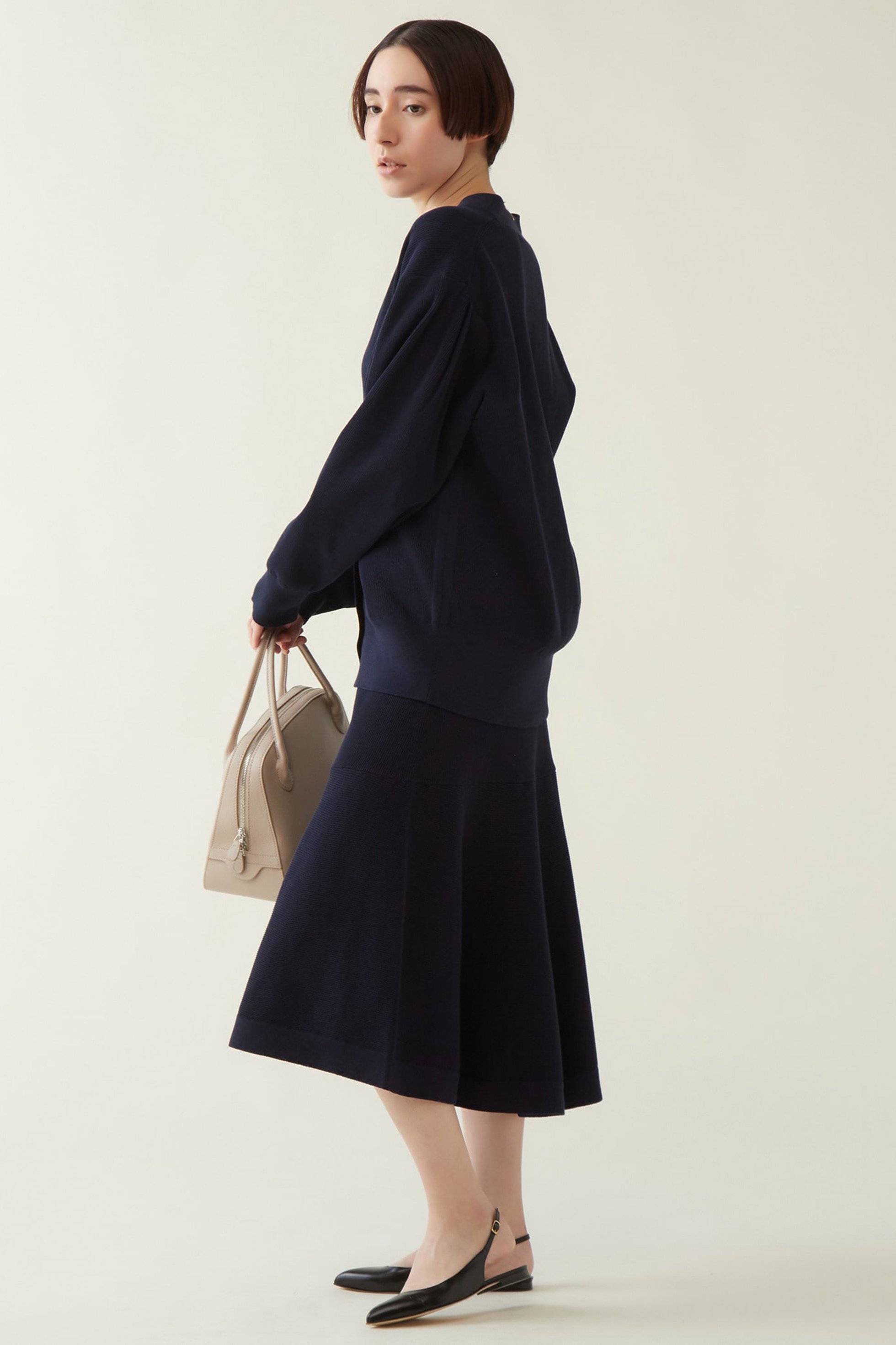 【マルティニーク/martinique】のストライプステッチスカート 人気、トレンドファッション・服の通販 founy(ファニー) 　ファッション　Fashion　レディースファッション　Fashion for Women　スカート　Skirts　ロングスカート　Long Skirts / Maxi & Midi Skirts　おすすめ　Recommended / Our Picks　イレギュラー　Irregular Design　カーディガン　Cardigan, Knitwear　セットアップ　Set-Up, Coordinated Outfit　ロング　Long, Long-Length　other-6|ID: prp329100004608143 ipo3291000000032924094