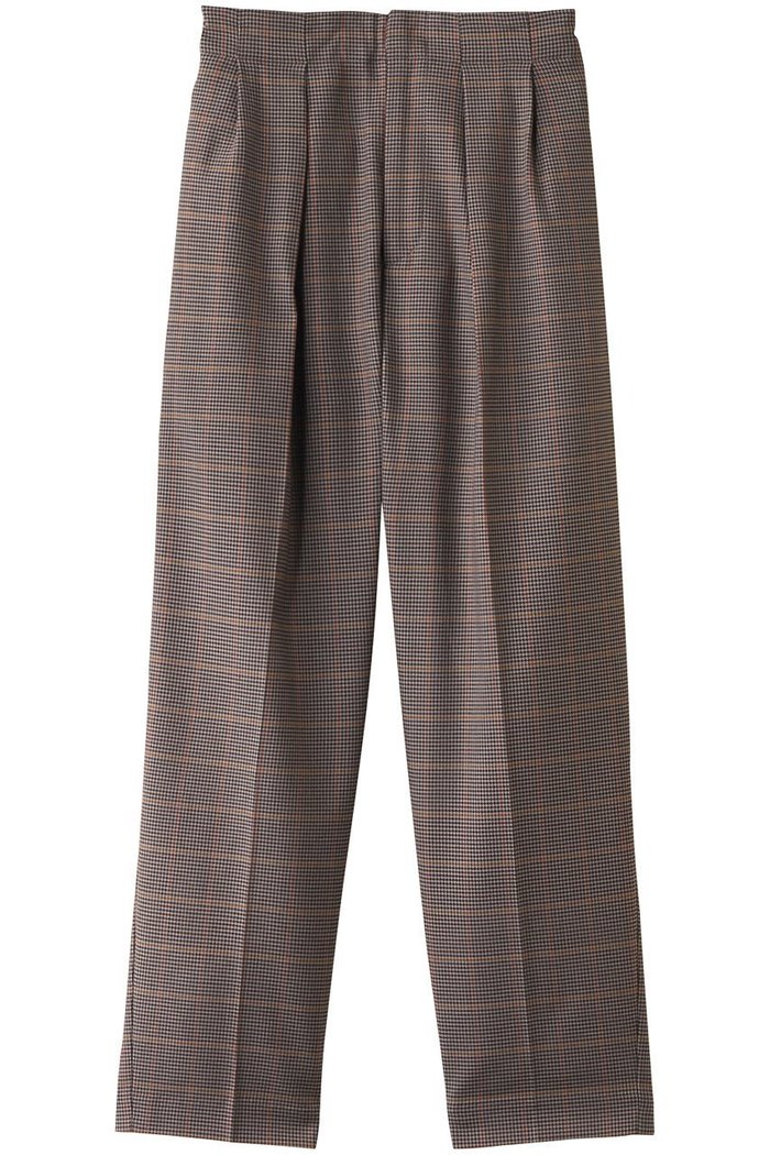 【エリオポール/heliopole】のチェックベルトレステーパードパンツ インテリア・キッズ・メンズ・レディースファッション・服の通販 founy(ファニー) https://founy.com/ ファッション Fashion レディースファッション Fashion for Women パンツ Pants & Trousers ベルト&ウエストマーク Belts & Waist Accessories クラシカル Classical, Vintage-Inspired チェック Check, Plaid, Tartan エレガント 上品 Elegant |ID: prp329100004608144 ipo3291000000036141551