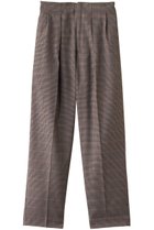 【エリオポール/heliopole】のチェックベルトレステーパードパンツ 004/グレーチェック|ID: prp329100004608144 ipo3291000000036141552