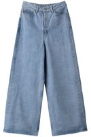 【ミディウミソリッド/MIDIUMISOLID】のhi-waist wide denim デニム 人気、トレンドファッション・服の通販 founy(ファニー) ファッション Fashion レディースファッション Fashion for Women パンツ Pants & Trousers デニムパンツ・ジーンズ・美脚デニム Denim Jeans & Pants おすすめ Recommended / Our Picks ストレッチ Stretch, Stretchy Fabric ダメージ Distressed, Destroyed デニム Denim, Jeans Material トレンド Trend, Trending Now ワイド Wide, Wide Fit エレガント 上品 Elegant 定番 Standard, Basic Item |ID:prp329100004608145