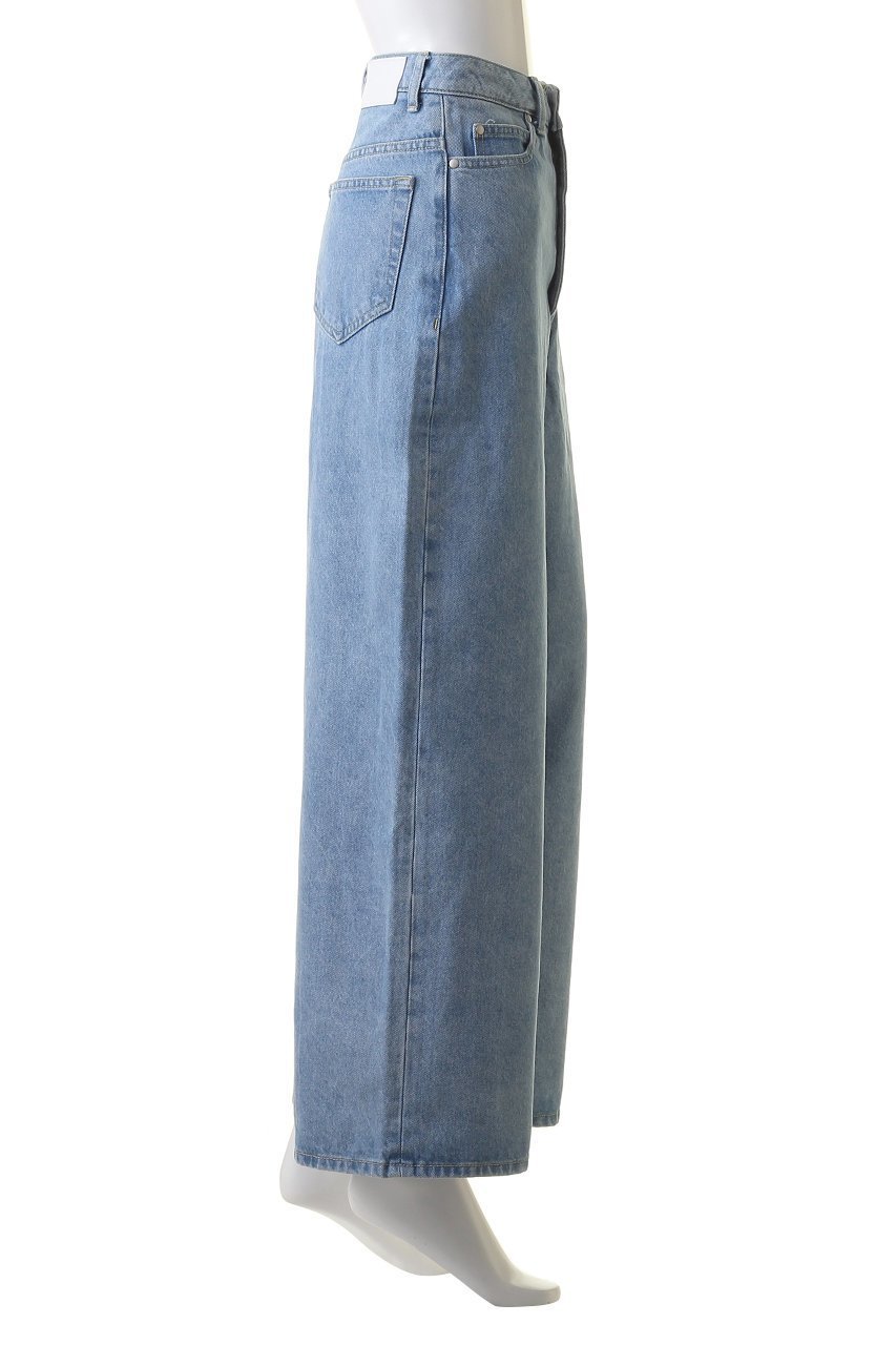 【ミディウミソリッド/MIDIUMISOLID】のhi-waist wide denim デニム 人気、トレンドファッション・服の通販 founy(ファニー) 　ファッション　Fashion　レディースファッション　Fashion for Women　パンツ　Pants & Trousers　デニムパンツ・ジーンズ・美脚デニム　Denim Jeans & Pants　おすすめ　Recommended / Our Picks　ストレッチ　Stretch, Stretchy Fabric　ダメージ　Distressed, Destroyed　デニム　Denim, Jeans Material　トレンド　Trend, Trending Now　ワイド　Wide, Wide Fit　エレガント 上品　Elegant　定番　Standard, Basic Item　other-3|ID: prp329100004608145 ipo3291000000035352275