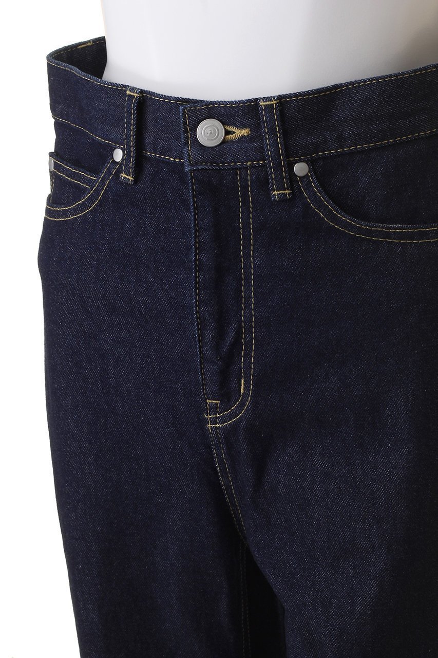【ミディウミソリッド/MIDIUMISOLID】のhi-waist straight denim デニム 人気、トレンドファッション・服の通販 founy(ファニー) 　ファッション　Fashion　レディースファッション　Fashion for Women　パンツ　Pants & Trousers　デニムパンツ・ジーンズ・美脚デニム　Denim Jeans & Pants　ストレッチ　Stretch, Stretchy Fabric　ストレート　Straight, Straight Cut　ダメージ　Distressed, Destroyed　デニム　Denim, Jeans Material　エレガント 上品　Elegant　定番　Standard, Basic Item　other-5|ID: prp329100004608146 ipo3291000000032924003