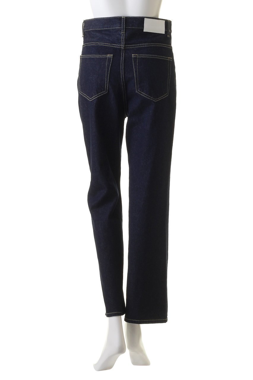 【ミディウミソリッド/MIDIUMISOLID】のhi-waist straight denim デニム 人気、トレンドファッション・服の通販 founy(ファニー) 　ファッション　Fashion　レディースファッション　Fashion for Women　パンツ　Pants & Trousers　デニムパンツ・ジーンズ・美脚デニム　Denim Jeans & Pants　ストレッチ　Stretch, Stretchy Fabric　ストレート　Straight, Straight Cut　ダメージ　Distressed, Destroyed　デニム　Denim, Jeans Material　エレガント 上品　Elegant　定番　Standard, Basic Item　other-4|ID: prp329100004608146 ipo3291000000035539247