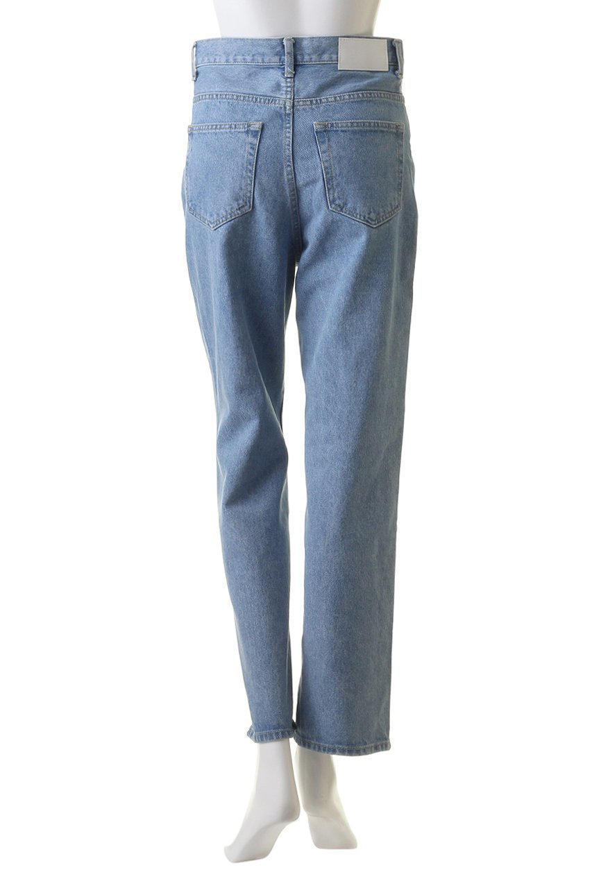 【ミディウミソリッド/MIDIUMISOLID】のhi-waist straight denim デニム 人気、トレンドファッション・服の通販 founy(ファニー) 　ファッション　Fashion　レディースファッション　Fashion for Women　パンツ　Pants & Trousers　デニムパンツ・ジーンズ・美脚デニム　Denim Jeans & Pants　ストレッチ　Stretch, Stretchy Fabric　ストレート　Straight, Straight Cut　ダメージ　Distressed, Destroyed　デニム　Denim, Jeans Material　エレガント 上品　Elegant　定番　Standard, Basic Item　other-4|ID: prp329100004608147 ipo3291000000032924053