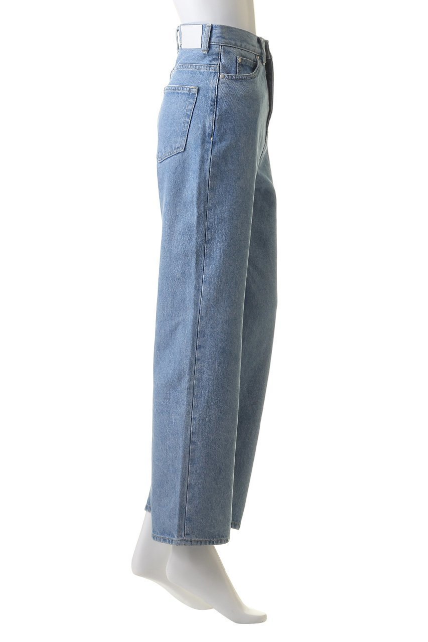 【ミディウミソリッド/MIDIUMISOLID】のhi-waist straight denim デニム 人気、トレンドファッション・服の通販 founy(ファニー) 　ファッション　Fashion　レディースファッション　Fashion for Women　パンツ　Pants & Trousers　デニムパンツ・ジーンズ・美脚デニム　Denim Jeans & Pants　ストレッチ　Stretch, Stretchy Fabric　ストレート　Straight, Straight Cut　ダメージ　Distressed, Destroyed　デニム　Denim, Jeans Material　エレガント 上品　Elegant　定番　Standard, Basic Item　other-3|ID: prp329100004608147 ipo3291000000035539253