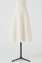 【デザイン ワークス/DESIGN WORKS】のミラノリブフレアスカート アイボリー|ID: prp329100004608156 ipo3291000000034958336