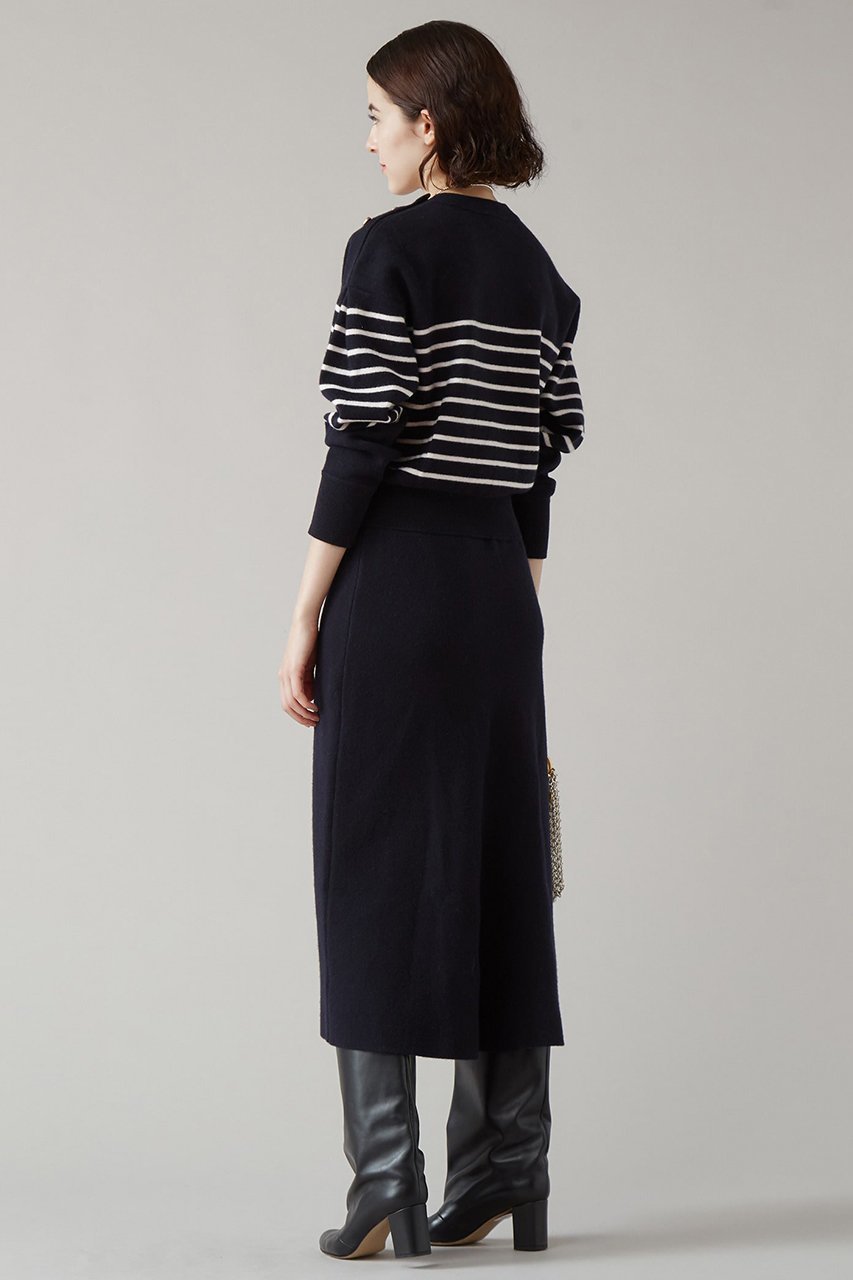 【マルティニーク/martinique】のミラノバックフレアスカート(セットアップ対応可) 人気、トレンドファッション・服の通販 founy(ファニー) 　ファッション　Fashion　レディースファッション　Fashion for Women　セットアップ　Matching Sets　スカート・ミニ/ミディ/マキシ　Skirts / Mini, Midi & Maxi Skirts　スカート　Skirts　Aライン・フレアスカート　A-Line & Flared Skirts　ロングスカート　Long Skirts / Maxi & Midi Skirts　バッグ　Bags　おすすめ　Recommended / Our Picks　セットアップ　Set-Up, Coordinated Outfit　フレア　Flare, Flared　ミラノリブ　Milano Rib, Milano Stitch　ロング　Long, Long-Length　other-5|ID: prp329100004608157 ipo3291000000032924545