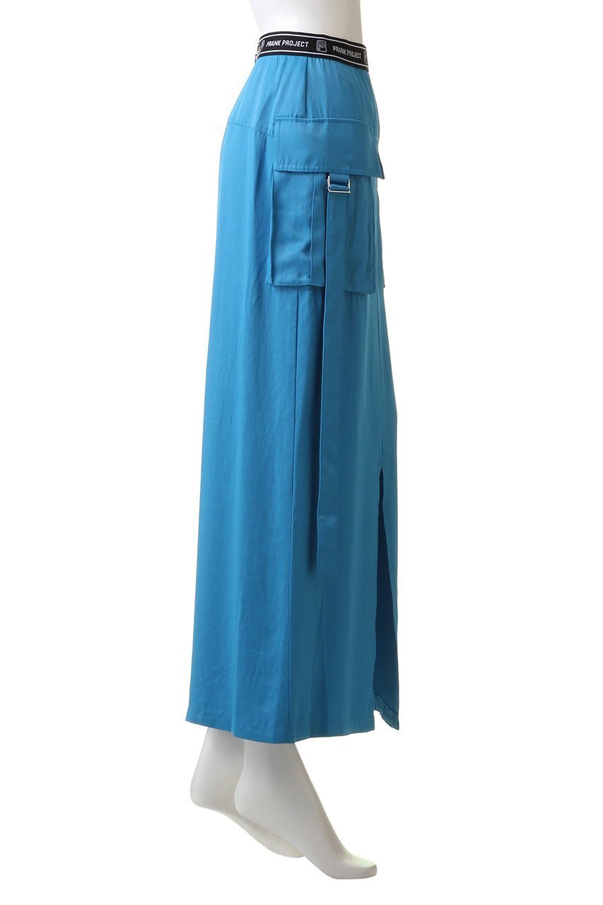 【プランク プロジェクト/PRANK PROJECT】のサテンカーゴスカート / Satin Cargo Skirt 人気、トレンドファッション・服の通販 founy(ファニー) 　ファッション　Fashion　レディースファッション　Fashion for Women　スカート　Skirts　ロングスカート　Long Skirts / Maxi & Midi Skirts　ヴィンテージ　Vintage Style　キュプラ　Cupro, Eco Fabric　サテン　Satin, Glossy Fabric　スウェット / スエット　Sweatshirt, Sweatwear　スポーティ　Sporty, Casual Athletic　ドレープ　Drape, Draping Fabric　ロング　Long, Long-Length　エレガント 上品　Elegant　other-3|ID: prp329100004608160 ipo3291000000034423790