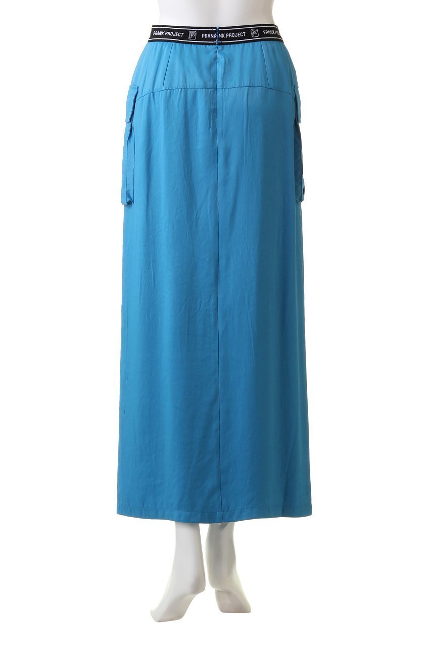 【プランク プロジェクト/PRANK PROJECT】のサテンカーゴスカート / Satin Cargo Skirt 人気、トレンドファッション・服の通販 founy(ファニー) 　ファッション　Fashion　レディースファッション　Fashion for Women　スカート　Skirts　ロングスカート　Long Skirts / Maxi & Midi Skirts　ヴィンテージ　Vintage Style　キュプラ　Cupro, Eco Fabric　サテン　Satin, Glossy Fabric　スウェット / スエット　Sweatshirt, Sweatwear　スポーティ　Sporty, Casual Athletic　ドレープ　Drape, Draping Fabric　ロング　Long, Long-Length　エレガント 上品　Elegant　other-4|ID: prp329100004608160 ipo3291000000034423791