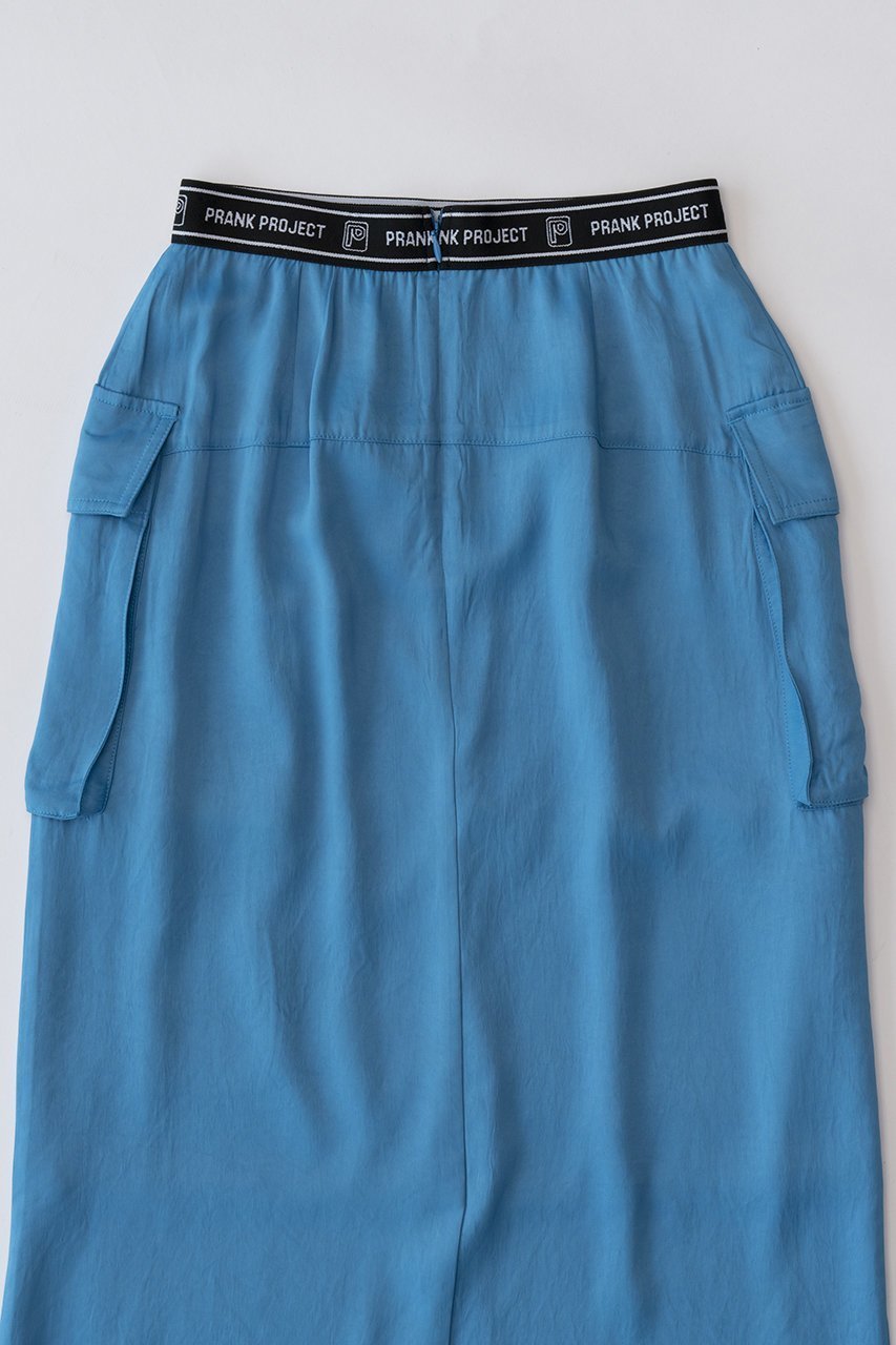 【プランク プロジェクト/PRANK PROJECT】のサテンカーゴスカート / Satin Cargo Skirt 人気、トレンドファッション・服の通販 founy(ファニー) 　ファッション　Fashion　レディースファッション　Fashion for Women　スカート　Skirts　ロングスカート　Long Skirts / Maxi & Midi Skirts　ヴィンテージ　Vintage Style　キュプラ　Cupro, Eco Fabric　サテン　Satin, Glossy Fabric　スウェット / スエット　Sweatshirt, Sweatwear　スポーティ　Sporty, Casual Athletic　ドレープ　Drape, Draping Fabric　ロング　Long, Long-Length　エレガント 上品　Elegant　other-6|ID: prp329100004608160 ipo3291000000034423793