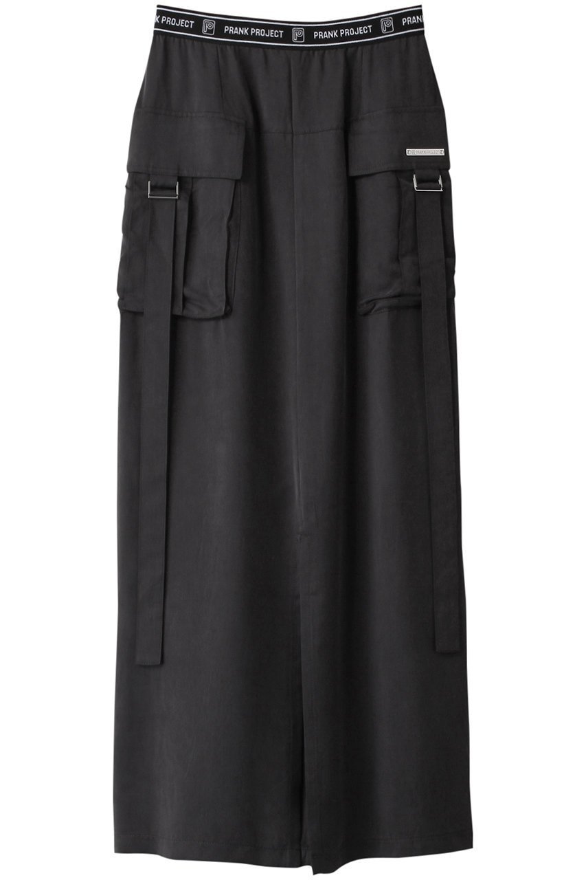 【プランク プロジェクト/PRANK PROJECT】のサテンカーゴスカート / Satin Cargo Skirt 人気、トレンドファッション・服の通販 founy(ファニー) 　ファッション　Fashion　レディースファッション　Fashion for Women　スカート　Skirts　ロングスカート　Long Skirts / Maxi & Midi Skirts　ヴィンテージ　Vintage Style　キュプラ　Cupro, Eco Fabric　サテン　Satin, Glossy Fabric　スウェット / スエット　Sweatshirt, Sweatwear　スポーティ　Sporty, Casual Athletic　ドレープ　Drape, Draping Fabric　ロング　Long, Long-Length　エレガント 上品　Elegant　 other-1|ID: prp329100004608160 ipo3291000000035728273