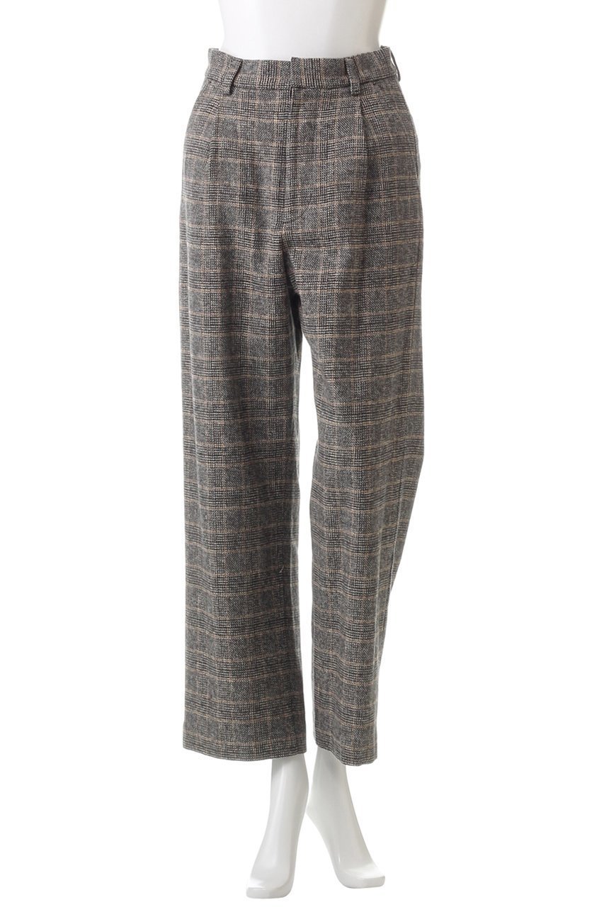 【スリー ドッツ/three dots】のコットンツイードセミワイドパンツ 人気、トレンドファッション・服の通販 founy(ファニー) 　ファッション　Fashion　レディースファッション　Fashion for Women　パンツ　Pants & Trousers　おすすめ　Recommended / Our Picks　ジャケット　Jacket, Outerwear　セットアップ　Set-Up, Coordinated Outfit　チェック　Check, Plaid, Tartan　ツイード　Twill, Twill Weave　A/W・秋冬　Autumn/Winter　other-2|ID: prp329100004608163 ipo3291000000032924680