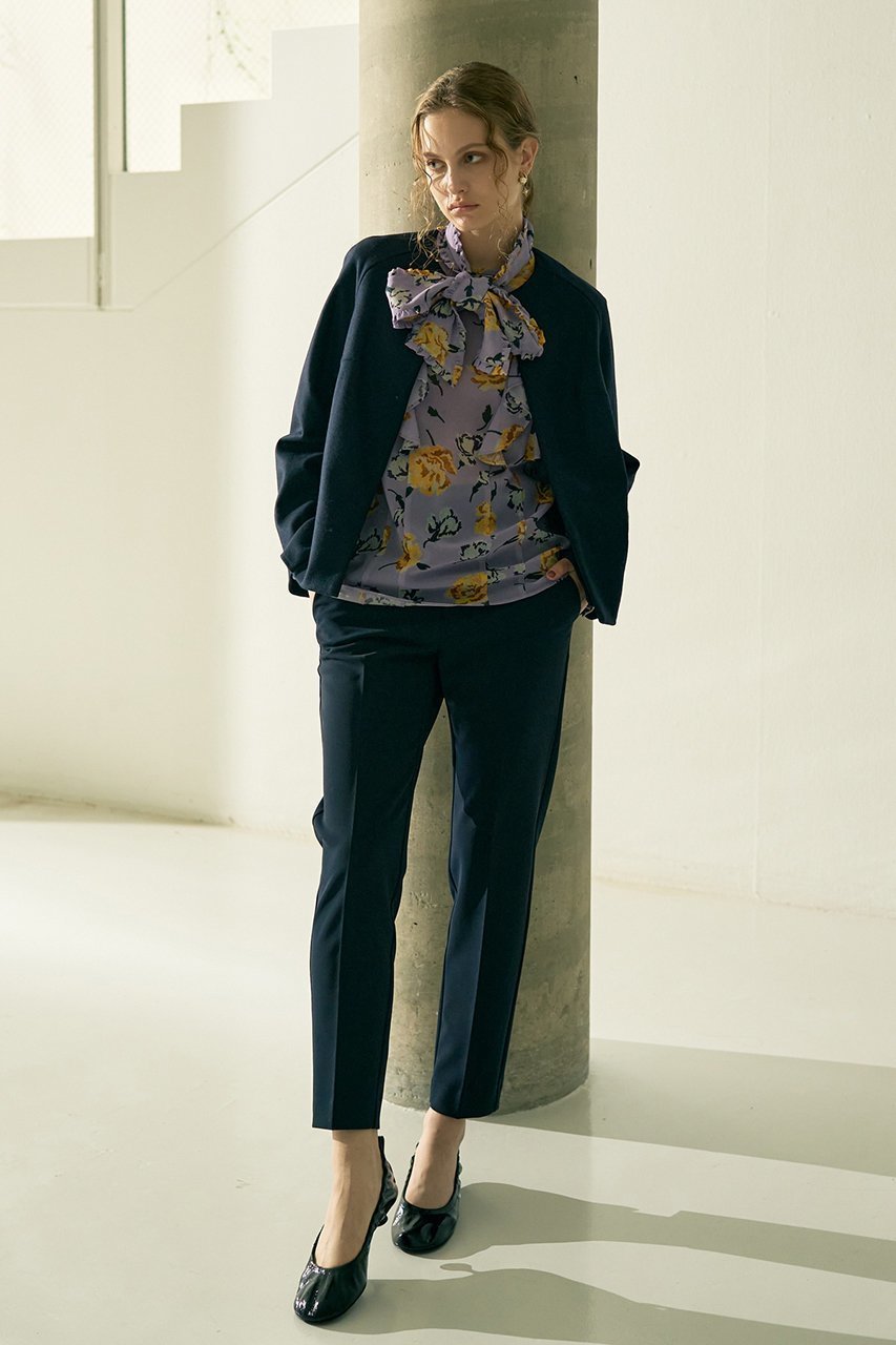 【デザイン ワークス/DESIGN WORKS】のダブルクロスパンツ 大人の最旬トレンドファッション＆コーディネート founy(ファウニー) 　ファッション　Fashion　レディースファッション　Fashion for Women　パンツ　Pants & Trousers　シンプル　Simple, Minimal　センター　Center, Center Line　ダブル　Double, Double-Breasted　エレガント 上品　Elegant　other-8|ID: prp329100004608164 ipo3291000000036864901
