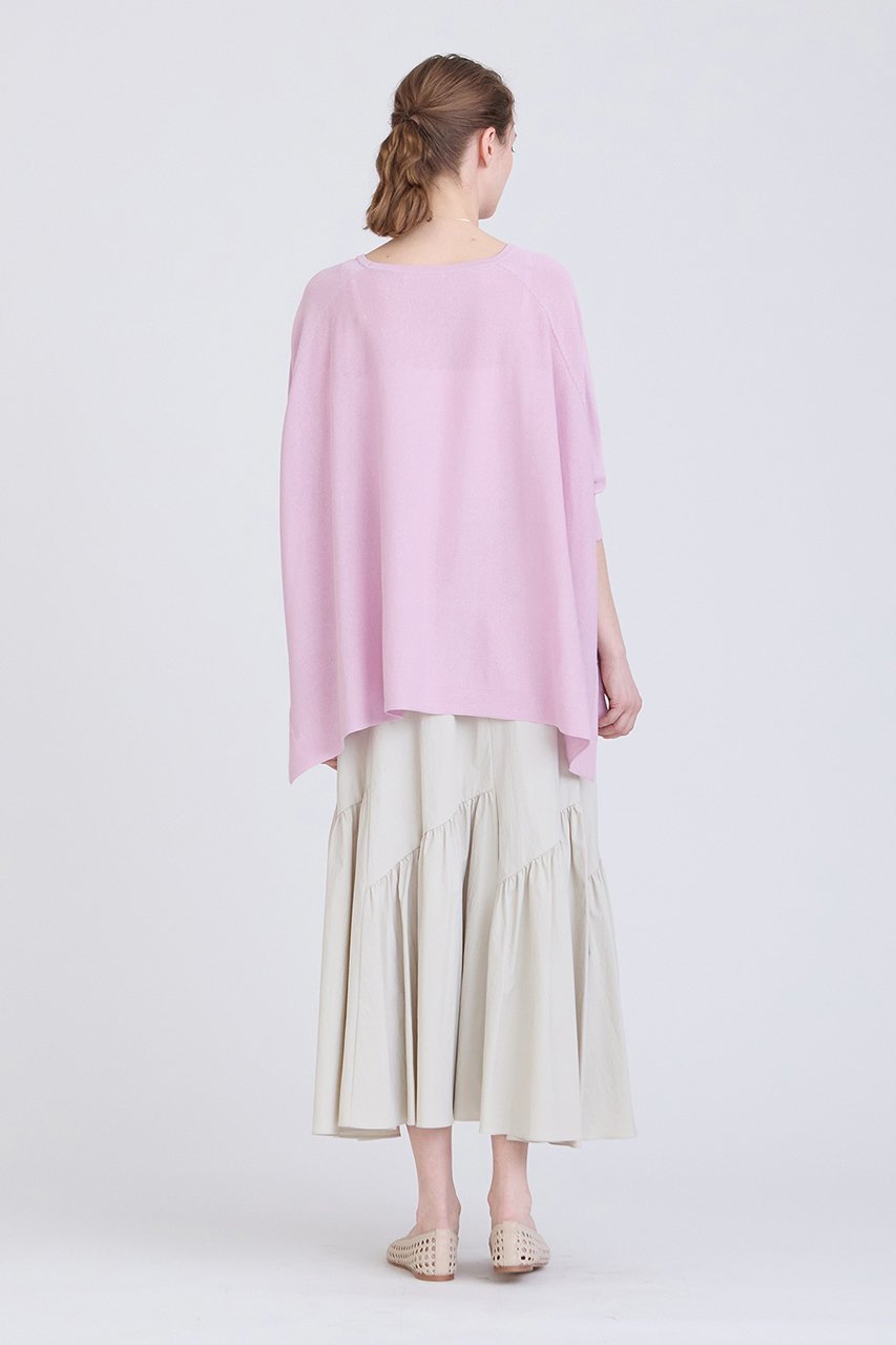【ハウス オブ ロータス/HOUSE OF LOTUS】のコットンリネンブレンドプルオーバー 人気、トレンドファッション・服の通販 founy(ファニー) 　ファッション　Fashion　レディースファッション　Fashion for Women　トップス・カットソー　Cut & Sew Tops　シャツ・ブラウス・オフィスカジュアル　Elegant Blouses & Button-Ups　ロングTシャツ・Tシャツ　Longline T-Shirts & Tees　カジュアルプルオーバー・ニットトップス　Pullovers & Knit Tops / Casual Pullovers　カットソー・ベーシックTシャツ　Cut-and-Sewn Tops / Stretch Tees & Basics　ショート　Short, Short Length　スリーブ　Sleeve, Long Sleeve / Short Sleeve　トレンド　Trend, Trending Now　ファブリック　Fabric, Textile　ポンチョ　Poncho, Cape Style　夏　Summer　春　Spring　S/S・春夏　SS, Spring/Summer, Warm Season　other-7|ID: prp329100004608165 ipo3291000000032924821