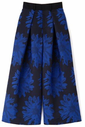 【アドーア/ADORE】 ボタニカルジャガードパンツ人気、トレンドファッション・服の通販 founy(ファニー) ファッション Fashion レディースファッション Fashion for Women パンツ Pants & Trousers ジャカード／ジャガード Jacquard, Woven Pattern セットアップ Set-Up, Coordinated Outfit フラワー Flower, Floral フロント Front, Front Design ボタニカル Botanical, Floral Pattern モチーフ Motif, Design Theme ワイド Wide, Wide Fit |ID:prp329100004608171