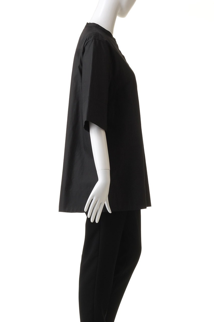 【ミズイロ インド/mizuiro ind】のstand collar A line shirt シャツ 人気、トレンドファッション・服の通販 founy(ファニー) 　ファッション　Fashion　レディースファッション　Fashion for Women　トップス・カットソー　Cut & Sew Tops　シャツ・ブラウス・オフィスカジュアル　Elegant Blouses & Button-Ups　ショート　Short, Short Length　シンプル　Simple, Minimal　スリーブ　Sleeve, Long Sleeve / Short Sleeve　ベーシック　Basic, Essential　エレガント 上品　Elegant　other-3|ID: prp329100004608172 ipo3291000000032925228