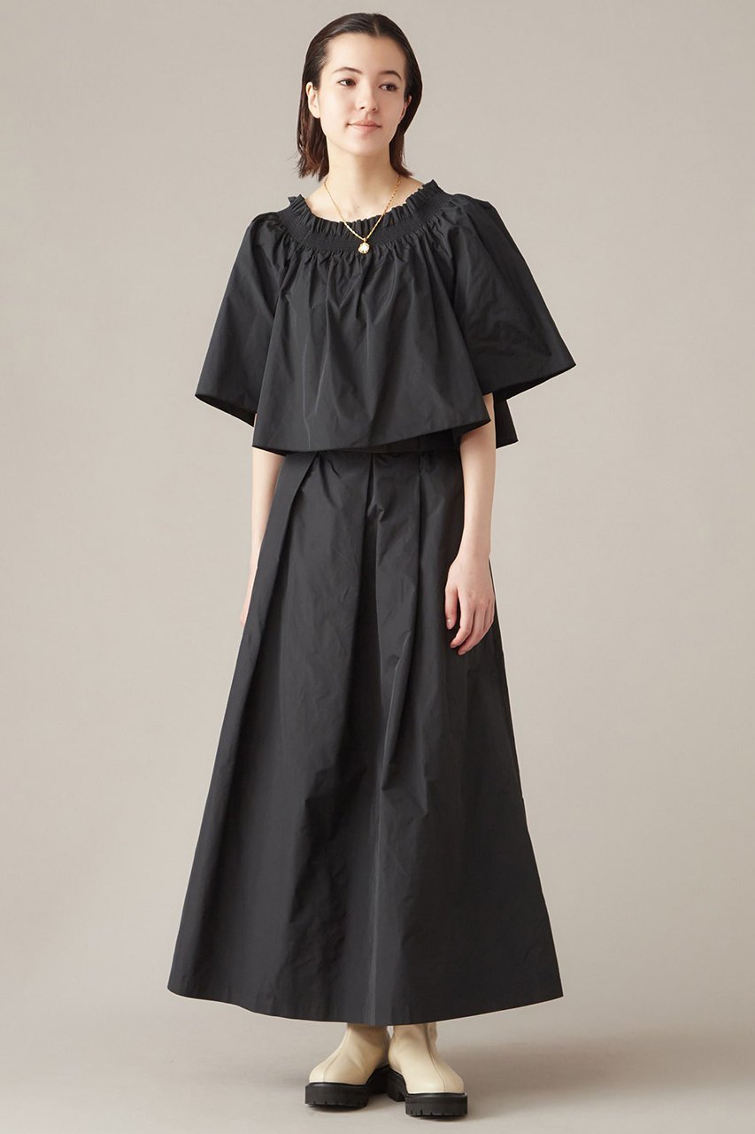 【マルティニーク/martinique】のタックスカート 人気、トレンドファッション・服の通販 founy(ファニー) 　ファッション　Fashion　レディースファッション　Fashion for Women　スカート　Skirts　ロングスカート　Long Skirts / Maxi & Midi Skirts　タフタ　Taffeta, Structured Fabric　ロング　Long, Long-Length　 other-1|ID: prp329100004608175 ipo3291000000032925389