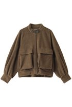 【ミディウミソリッド/MIDIUMISOLID】のfleece blouson.R ブルゾン khaki|ID: prp329100004608193 ipo3291000000032926093