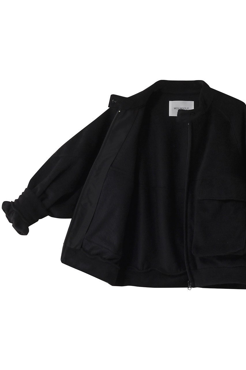 【ミディウミソリッド/MIDIUMISOLID】のfleece blouson.R ブルゾン 人気、トレンドファッション・服の通販 founy(ファニー) 　ファッション　Fashion　レディースファッション　Fashion for Women　アウター　Coat / Outerwear Collection　レディースジャケット・軽アウター　Jackets　ブルゾンジャケット・スポーティアウター　Blouson Jackets　ショート　Short, Short Length　ジャケット　Jacket, Outerwear　バランス　Balance, Style Balance　ファブリック　Fabric, Textile　フロント　Front, Front Design　ブルゾン　Blouson, Bomber Jacket　ポケット　Pocket, Pocket Detail　other-6|ID: prp329100004608193 ipo3291000000032926136