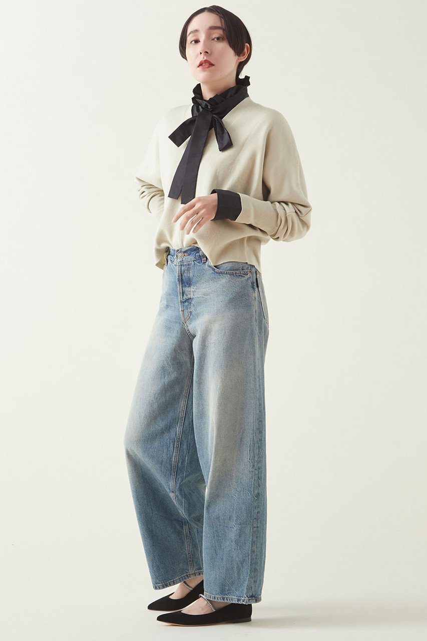 【マルティニーク/martinique】のC/W ダブルフェイスVネックプルオーバー 人気、トレンドファッション・服の通販 founy(ファニー) 　ファッション　Fashion　レディースファッション　Fashion for Women　トップス・カットソー　Cut & Sew Tops　ニット　Knit Tops & Sweaters　カジュアルプルオーバー・ニットトップス　Pullovers & Knit Tops / Casual Pullovers　Vネックトップス　V-Neck Tops / V-Cut Neckline Shirts　ダブル　Double, Double-Breasted　バランス　Balance, Style Balance　フェイス　Face, Facial Design　ワイド　Wide, Wide Fit　冬　Winter / This Winter　other-6|ID: prp329100004608194 ipo3291000000032926147
