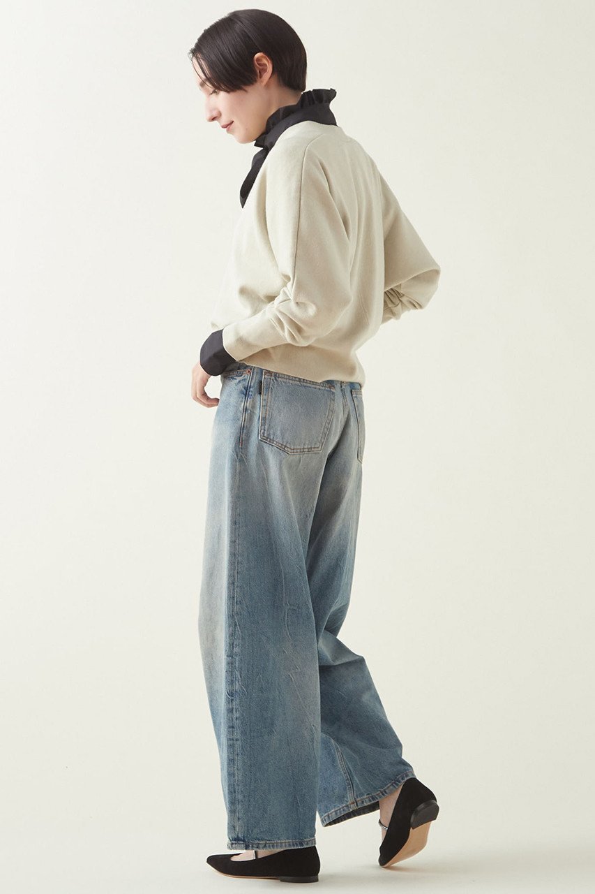 【マルティニーク/martinique】のC/W ダブルフェイスVネックプルオーバー 人気、トレンドファッション・服の通販 founy(ファニー) 　ファッション　Fashion　レディースファッション　Fashion for Women　トップス・カットソー　Cut & Sew Tops　ニット　Knit Tops & Sweaters　カジュアルプルオーバー・ニットトップス　Pullovers & Knit Tops / Casual Pullovers　Vネックトップス　V-Neck Tops / V-Cut Neckline Shirts　ダブル　Double, Double-Breasted　バランス　Balance, Style Balance　フェイス　Face, Facial Design　ワイド　Wide, Wide Fit　冬　Winter / This Winter　other-7|ID: prp329100004608194 ipo3291000000032926154