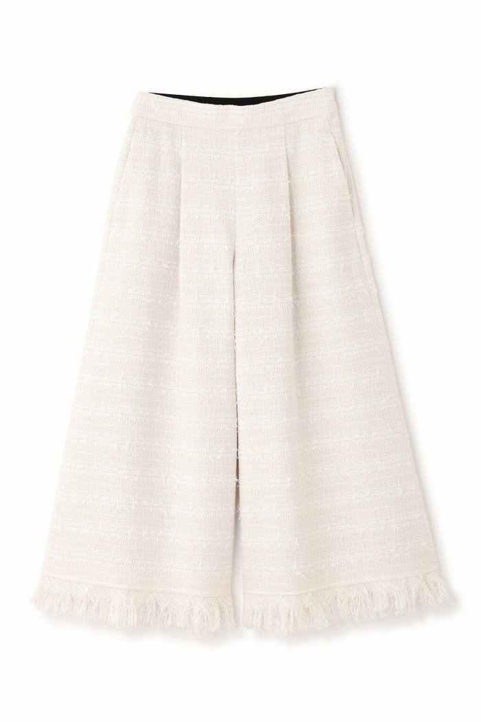 【アドーア/ADORE】のテープヤーンツィードパンツ インテリア・キッズ・メンズ・レディースファッション・服の通販 founy(ファニー) https://founy.com/ ファッション Fashion レディースファッション Fashion for Women パンツ Pants & Trousers おすすめ Recommended / Our Picks ジャケット Jacket, Outerwear セットアップ Set-Up, Coordinated Outfit ツイード Twill, Twill Weave フリンジ Fringe, Tassel フロント Front, Front Design ワイド Wide, Wide Fit |ID: prp329100004608195 ipo3291000000032926123