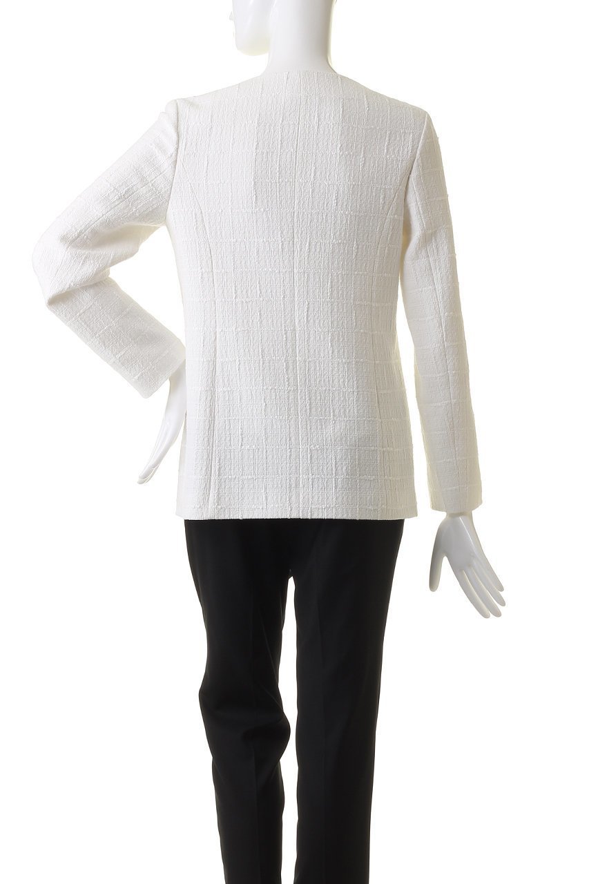 【アナイ/ANAYI】のスラブツィード4ポケットジャケット 人気、トレンドファッション・服の通販 founy(ファニー) 　ファッション　Fashion　レディースファッション　Fashion for Women　アウター　Coat / Outerwear Collection　レディースジャケット・軽アウター　Jackets　シャドー　Shadow, Subtle Pattern　ジャケット　Jacket, Outerwear　チェック　Check, Plaid, Tartan　ツイード／ツィード　Choker, Choker Necklace　ツイード　Twill, Twill Weave　パッチ　Patch, Appliqué　ポケット　Pocket, Pocket Detail　other-4|ID: prp329100004608202 ipo3291000000032926334