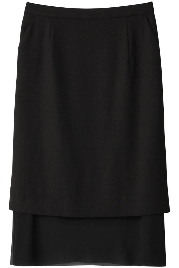 【エリオポール/heliopole】のクレープ&シアーコンビスカート インテリア・キッズ・メンズ・レディースファッション・服の通販 founy(ファニー) https://founy.com/ ファッション Fashion レディースファッション Fashion for Women スカート Skirts オケージョン Occasion Wear シアー Sheer, See-Through モダン Modern, Contemporary 無地 Plain, Solid Color |ID: prp329100004608206 ipo3291000000035057331