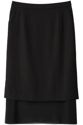 【エリオポール/heliopole】 クレープ&シアーコンビスカート人気、トレンドファッション・服の通販 founy(ファニー) ファッション Fashion レディースファッション Fashion for Women スカート Skirts オケージョン Occasion Wear シアー Sheer, See-Through モダン Modern, Contemporary 無地 Plain, Solid Color |ID:prp329100004608206