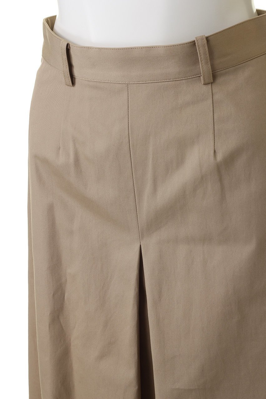 【エリオポール/heliopole】のコットンツイルフレアスカート 人気、トレンドファッション・服の通販 founy(ファニー) 　ファッション　Fashion　レディースファッション　Fashion for Women　スカート　Skirts　Aライン・フレアスカート　A-Line & Flared Skirts　ロングスカート　Long Skirts / Maxi & Midi Skirts　おすすめ　Recommended / Our Picks　シンプル　Simple, Minimal　ジャケット　Jacket, Outerwear　セットアップ　Set-Up, Coordinated Outfit　フレア　Flare, Flared　フロント　Front, Front Design　プリーツ　Pleats, Pleated　ボックス　Boxy, Box Shape　ロング　Long, Long-Length　ワッシャー　Washer, Crinkled Finish　other-5|ID: prp329100004608207 ipo3291000000035057344