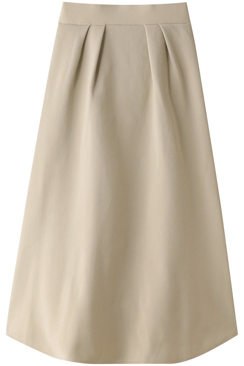 【マノフ/MANOF】のWAIST TUCK KNIT SKIRT/スカート インテリア・キッズ・メンズ・レディースファッション・服の通販 founy(ファニー) 　ファッション　Fashion　レディースファッション　Fashion for Women　スカート　Skirts　ロングスカート　Long Skirts / Maxi & Midi Skirts　クロップド　Cropped, Short Length　バランス　Balance, Style Balance　ロング　Long, Long-Length　IVORY|ID: prp329100004608209 ipo3291000000035691134