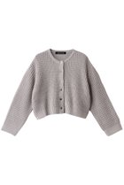 【ミズイロ インド/mizuiro ind】のwaffle knit C/D カーディガン kinari|ID: prp329100004608215 ipo3291000000032927038