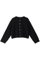 【ミズイロ インド/mizuiro ind】のwaffle knit C/D カーディガン black|ID: prp329100004608215 ipo3291000000032927056