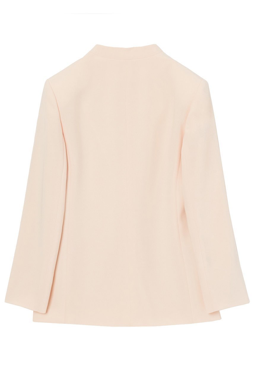 【アナイ/ANAYI】のストレッチクロスノーカラージャケット 人気、トレンドファッション・服の通販 founy(ファニー) 　ファッション　Fashion　レディースファッション　Fashion for Women　アウター　Coat / Outerwear Collection　レディースジャケット・軽アウター　Jackets　ノーカラージャケット / シンプル上品コーデ　Collarless Jackets　おすすめ　Recommended / Our Picks　ジャケット　Jacket, Outerwear　ストレッチ　Stretch, Stretchy Fabric　セットアップ　Set-Up, Coordinated Outfit　ダブル　Double, Double-Breasted　エレガント 上品　Elegant　other-2|ID: prp329100004608217 ipo3291000000032927060